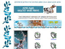 Tablet Screenshot of mythheroes.com